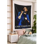 DonaldAPowell Louis Tomlinson Tapestry Wall Hanging Bedding Tapestry 3D Printed Art Tapestry Home Decor Size: 60x40