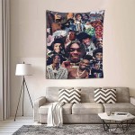 DonaldAPowell YNW Melly Tapestry Wall Hanging Bedding Tapestry 3D Printed Art Tapestry Home Decor Tapestry Size: 60X51 Inch