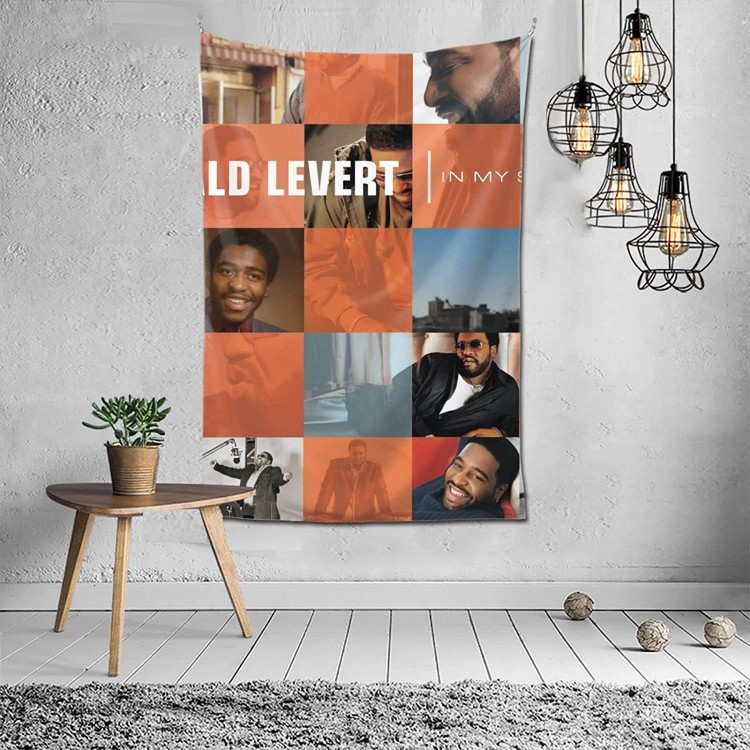 Gerald Levert In My Songs Tapestry Wall Hanging Tapestry For Dorm Bedroom Decorative Home Decor 60x40in