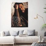 Gerald Levert Stroke Of Genius A Tapestry Wall Hanging Tapestry For Dorm Bedroom Decorative Home Decor 60x40in