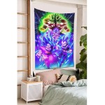 Inflyfure Tapestry Wall Hanging Cozy Tapestries Cool Wall Decor Home Art Decoration for Living Room Bedroom Home