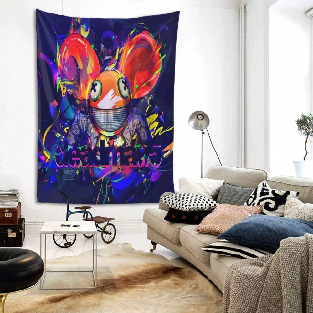 MORGAN MYERS DEA-DMA-u5 Tapestry Wall Hanging Bedding Tapestry 3D Printed Art Tapestry Home Decor Size: 80X60