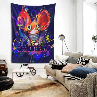 MORGAN MYERS DEA-DMA-u5 Tapestry Wall Hanging Bedding Tapestry 3D Printed Art Tapestry Home Decor Size: 80"X60"