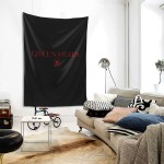 Qveen Herby Logo Tapestry Wall Hanging Tapestry For Dorm Bedroom Decorative Home Decor 60x40in