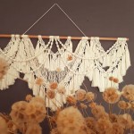 S.N.HANDICRAFTS Extra Large Macrame Wall Hanging Tapestry for Boho Home Decor Over The Bed Decor Macrame Headboard or Wedding Decor Bohemian Accent