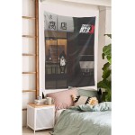 Xuanyang Anime & Xavier Wulf Classic Wall Tapestry Apestry 3D Wall Hanging Art Home Decor Wave Tapestries