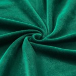 Armless Accent Chair Cover Stretch Armless Chair Slipcover Velvet Armless Chair Covers Slipper Chair Slipcover Furniture Protector Covers for Living Room BedroomVelvet Green