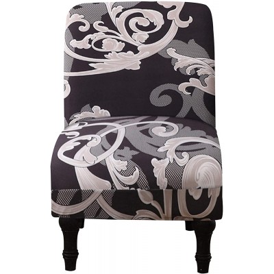 Eco-Ancheng Armless Chair Slipcover Washable Armless Chair Covers Removable Slipcover for Armless Chair Non-Slip Sofa Couch Covers Furniture Protector for Dining Living Room Armless Accent Chair