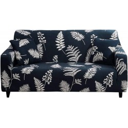 Hoobuy Printed Sofa Cover Stretch Couch Covers Sofa Slipcovers for 4 Cushion Couch with Two Free Pillow Case 04#4 Seater Large 3 Seater