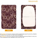 Mecerock Printed Stretch Couch Seat Cover Sofa Cushion Removable Washable Soft Spandex Furniture Protector for Loveseat Couch Sofa Seat Cover Sofa Slipcover Flexibility with Elastic