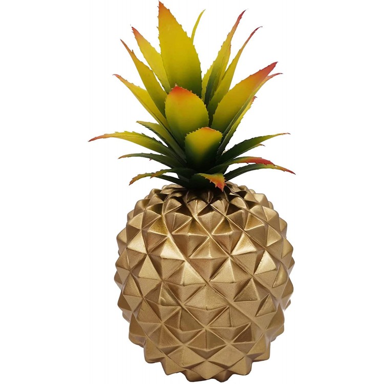 Artificial Succulent Potted Pineapple Decor Fake Pineapple Home Office Kitchen Table Decoration Gold