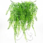 Hanging Plant Fake Plants for Decoration PASYOU Artificial Vines Plastic Ivy Greenery Garland Decor Grass Faux Leaves Stems for Outdoor Indoor Outside Home Garden Party Office Wedding Vine 4 Pack