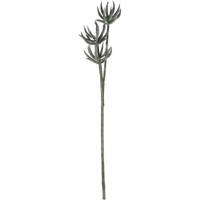 Vickerman Everyday 24" Artificial Green Aloe Spray Faux Succulent Decor Home Or Office Indoor Arrangement Accent Maintenance Free 3 Pack