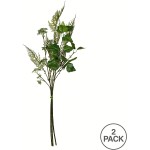 Vickerman Everyday 26 Artificial Mixed Greenery Spray Bundle- Faux Floral Decor Home Or Office Arrangement Accent Maintenance Free 2 Pack