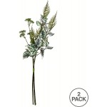 Vickerman Everyday 26 Artificial Purple Mixed Greenery Spray Bundle- Faux Floral Decor Home Or Office Arrangement Accent Maintenance Free 2 Pack
