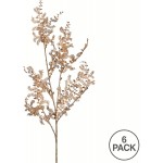 Vickerman Everyday 27 Artificial Beige Snake Fern Spray Faux Floral Decor Home Or Office Arrangement Accent Maintenance Free 6 Pack