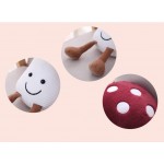 2pcs Mushroom Pillow for Beds and Sofas Cute Mushroom Plush Stuffed Animal Plushie Toys and Home Decor 7.8Inch & 10.2Inch
