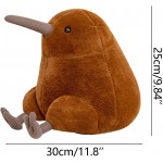 97Sanpang Plush Toy for Kids and Aldult Kiwi Bird Doll Pillow Plush Toy Accompany Plush Waist Cushion Birthday Gift for Boys Girls Home Decor Sleep Sofa Bed Party for Bedroom