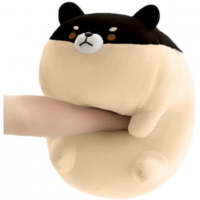 ARELUX 19.6" Stuffed Animal Shiba Inu Plush Pillow,Soft Corgi Dog Anime Plushies Japanese Cuddle Pet Throw Pillow,Kawaii Plush Toy Gifts for Boys Girls Kids Birthday