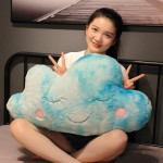 ATBXXN 1Pc 65Cm Cute Colorful Cloud Plush Pillow Stuffed Cartoon Soft Cloud Toy Cushion Home Decor Children Birthday Gift.