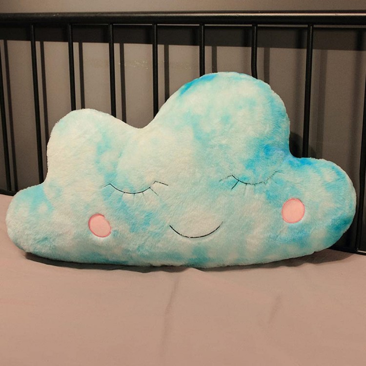 ATBXXN 1Pc 65Cm Cute Colorful Cloud Plush Pillow Stuffed Cartoon Soft Cloud Toy Cushion Home Decor Children Birthday Gift.