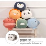 Balacoo Cartoon Animal Toy Decorative Panda Pattern Cartoon Cushion Pillow Stuffed Hand Warmer Home Decor