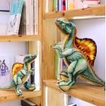 Creative 3D Simulation Dinosaur Plush Toy Hug Doll Pillow Home Decor for Kids Boys Birthday Gift 1M