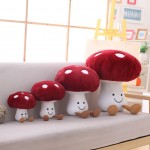 hytio Mushroom Plush Pillow Mushroom Plush Stuffed Animal Fun Plush Toys and Home Decor Items，6.3 inch