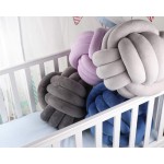 Knot Pillow Ball Round Cushion Decoration Knotted Throw Pillow Home Floor Cushion Stuffed Plush Knot Ball Pillow Car Sofa Lumbar Cushion Decor Kids Toy
