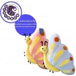 Lifelike Butterfly Plush Large Insect Animals Body Pillow Stuffed Monarch Butterfly Plushie Cushion Decor Home Bed Living Room Car Chair Gift 19.6''Pink Blue