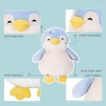 MINISO Penguin Plush Toy 8 Blue Stuffed Animal Toys Pillow Plushies for Home Decor Napping Kids Children Toddler Toys