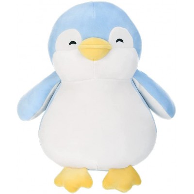 MINISO Penguin Plush Toy 8" Blue Stuffed Animal Toys Pillow Plushies for Home Decor Napping Kids Children Toddler Toys