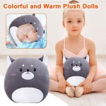 Onefa Plush Figure Toys Cute Animal Shape Throw Pillow Toys Gift Back Support Soft Cushion Home Decor Cute Animal Plush Toy Cute Skin-Friendly Doll Festival and Birthday Gift
