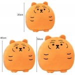 Plush Cute Fat Tiger Plush Toy Skin-Friendly Breathable Fine Workmanship Home Decor Stuffed Plush Tiger Toy for Home Tiger Pillow Fade-Less
