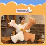 RAMPS Pillow Plush Toys Cute Pig Doll Girls Bed Holding A Plush Cute Dolls Soft Toy Stuffed Animal for Home Decor Birthday Gifts Color : Brown Size : 75cm