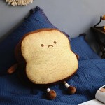 VITAKE Toast Bread Slice Pillow Home Decor Bedroom Decoration Plush Toy Peluche Doll Cute Soft Stuffed Plushie DollsA