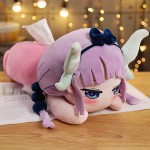 wuchun Miss Kobayashis Dragon Maid Kanna Kamui Cosplay Plush Toy Cartoon Figure Stuffed Doll Pillow Sofa Cushion Tissue Box Home Decor