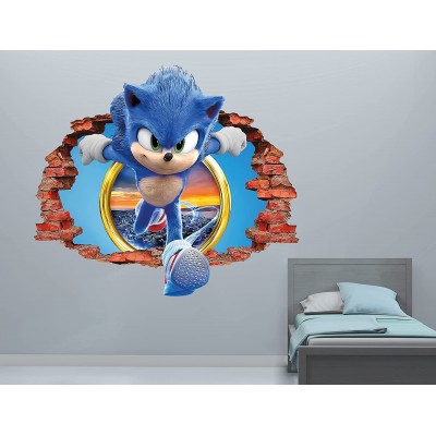 Boys Kids Wall Decal 3D Vinyl Removable Baby Gift Personalized Wall Decals for Bedroom Home Decor MR914