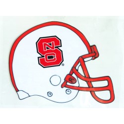 North Carolina State Wolfpack Helmet Window Cling