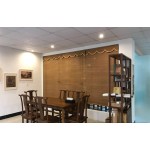 BCGT Brown Natural Bamboo Roll Up Window Blind Light-Transmissive Sun Shade Multi-Size Shading Rate 50% Size : 70x150cm