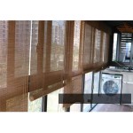 BCGT Natural Bamboo Roll up Window Blinds Roller Shades Light-Transmissive Sun Shade Multiple Sizes Size : 70x150cm
