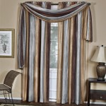 Achim Home Furnishings OMPN84CH06 Ombre Window Curtain Panel 50 x 84 Chocolate Red