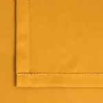 BGment Blackout Curtains for Bedroom Grommet Thermal Insulated Room Darkening Block Out Curtains for Living Room Set of 2 Panels 52 x 63 Inch Mustard Yellow
