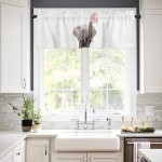 Curtain Valances for Kitchen Windows Elephant Pink Bubble Privacy Rod Pocket Drape Vintage Jungle Wildlife Animal Window Valance Toppers for Living Room Bathroom Cafe Home Decor
