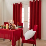 Deconovo Christmas Red Curtains 84 Inch Length Blackout Curtains Thermal Curtain Panels for Living Room Bedroom True Red 52x84 Inch 2 Panels
