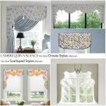 Valance Kit No Sewing 4 Lambrequin Styles Included Curtain Fit All Windows DIY Home Decor Bedroom Kitchen Dining Living Room