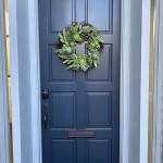 Realistic Artificial or Fake Succulent Wreath APX22x22. Indoor-Outdoor Green Wreath with Succulents & Real Twig Back for Front Door or Wall- Hanging Farmhouse Decor by Naturally Home Accents