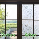 Window Film Privacy Non-Adhesive Static Cling Window Film 23.6 by 118 Glass Film Decorative Window Films Heat Control for Home Kitchen Office