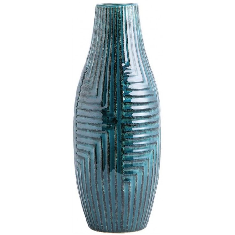 hjn Ceramic Vases Vase Pottery Vase Handmade Cute Flower Vase for Home Décor Medium Size: 13.7'' high