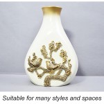 Home Decor Products Accents Sculptures Statues Storage Living Room Flower Arrangement Magpie Vase